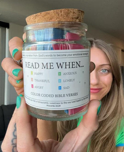 Bible Verse Jar™: 90 Curated Scriptures for Every Emotion