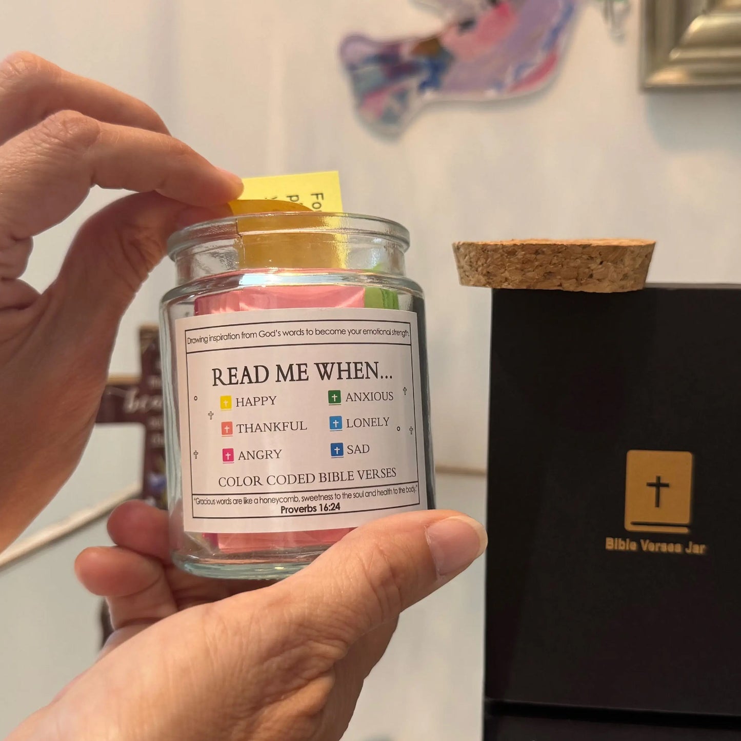 Bible Verse Jar™: 90 Curated Scriptures for Every Emotion