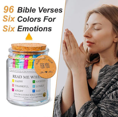 Bible Verse Jar™: 96 Curated Verses For Every Emotion