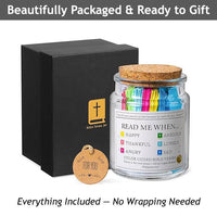 First Communion Gift for Boys & Girls – Verse Jar with 96 Inspirational Cards